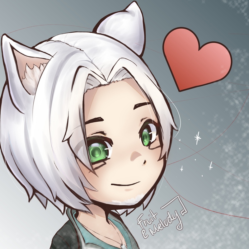 Blinkz FFXIV Couple Portrait Blinkz FFXIV Couple Portrait